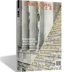 Architectural Record建筑实录(美国)（英语）（1年共12期）（杂志订阅）
