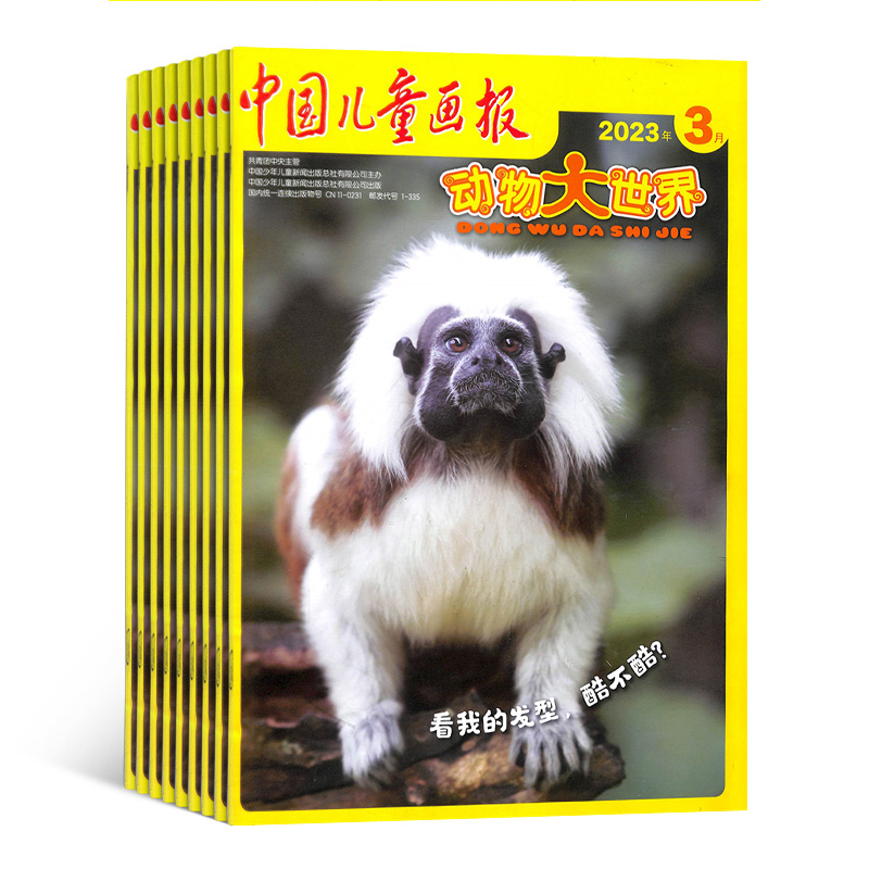 动物大世界 中国儿童画报（1年共12期）（杂志订阅）