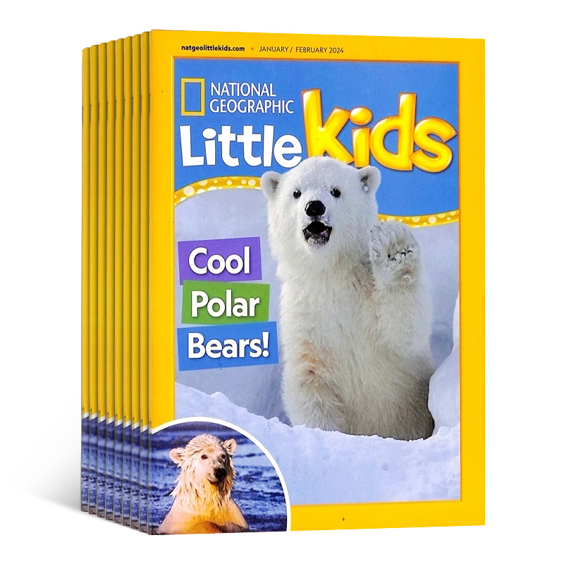 美国国家地理幼儿版3-6岁（英文原版）National Geographic  Little Kids（1年共6期）（杂志订阅）