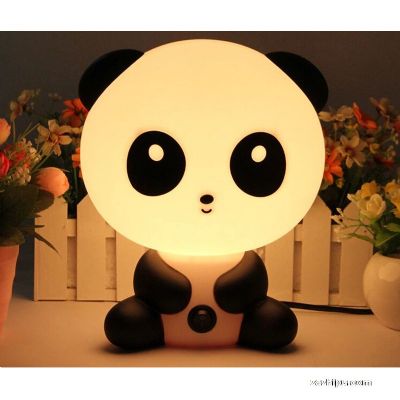 温馨床头儿童熊猫灯
